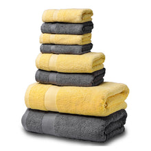 SEMAXE Luxury Bath Towel Set,2 Large Bath Towels,2 Hand Towels,4